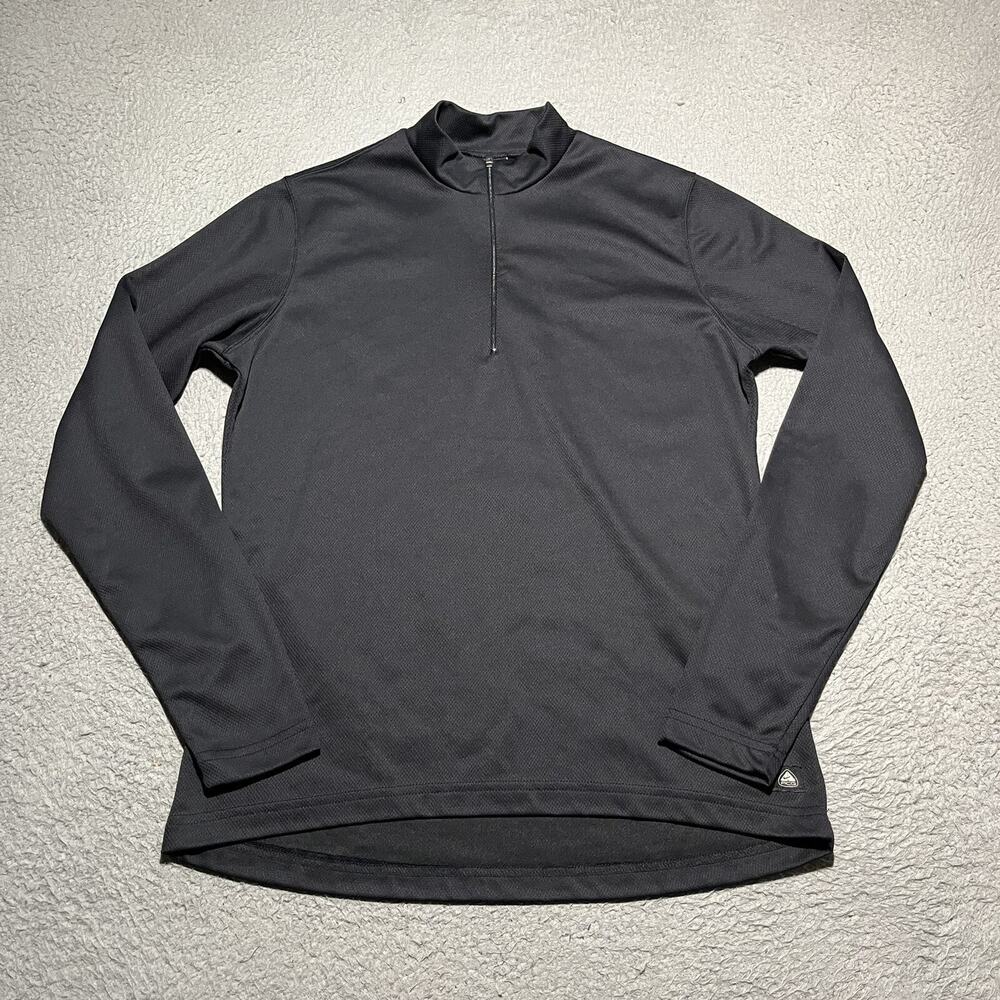 Vintage Nike ACG 1/4 Zip Pullover Jacket Womens Medium Black Alpha Project